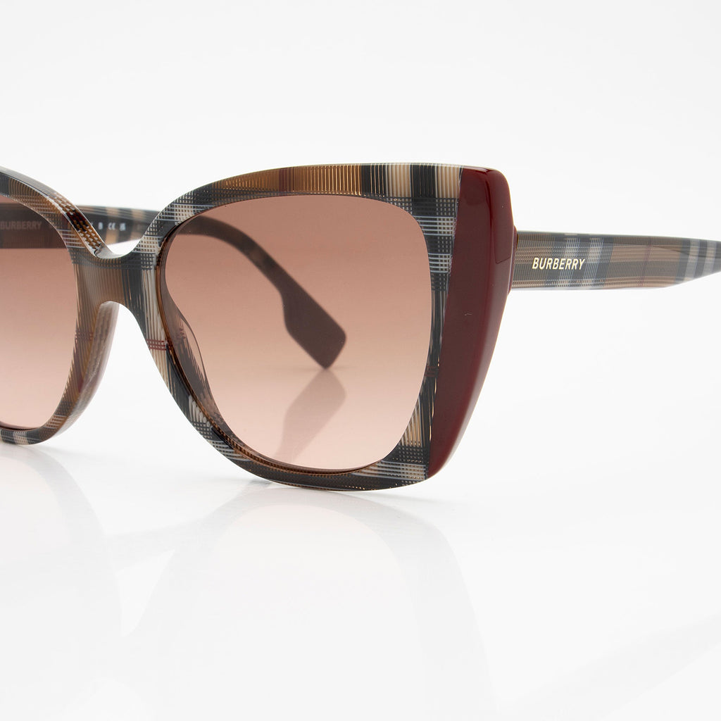 Burberry Check Meryl Sunglasses