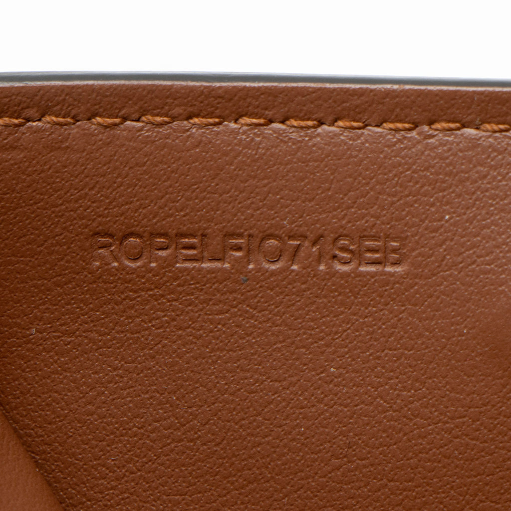 Burberry Coated Canvas T Monogram Trifold Wallet