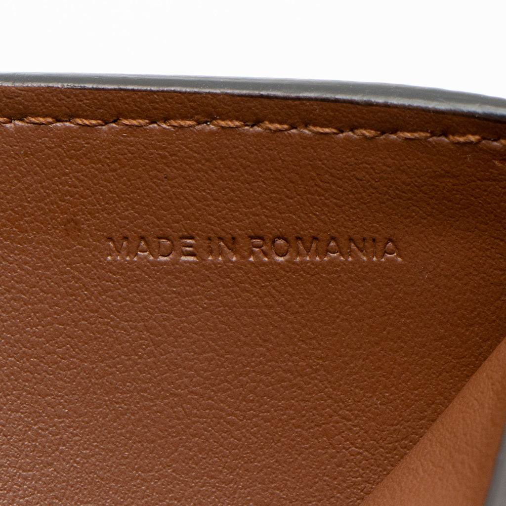Burberry Coated Canvas T Monogram Trifold Wallet