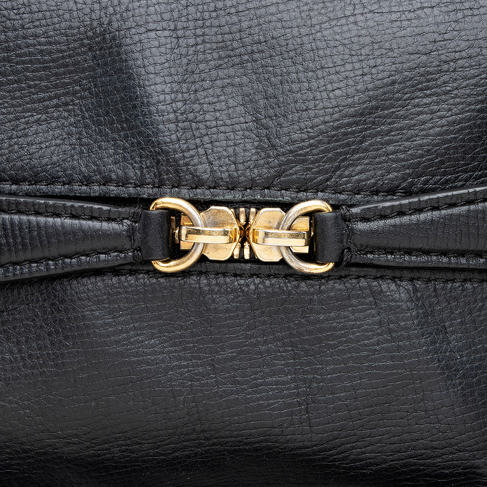 Burberry Leather Alchester Bowling Bag (SHF-19705)