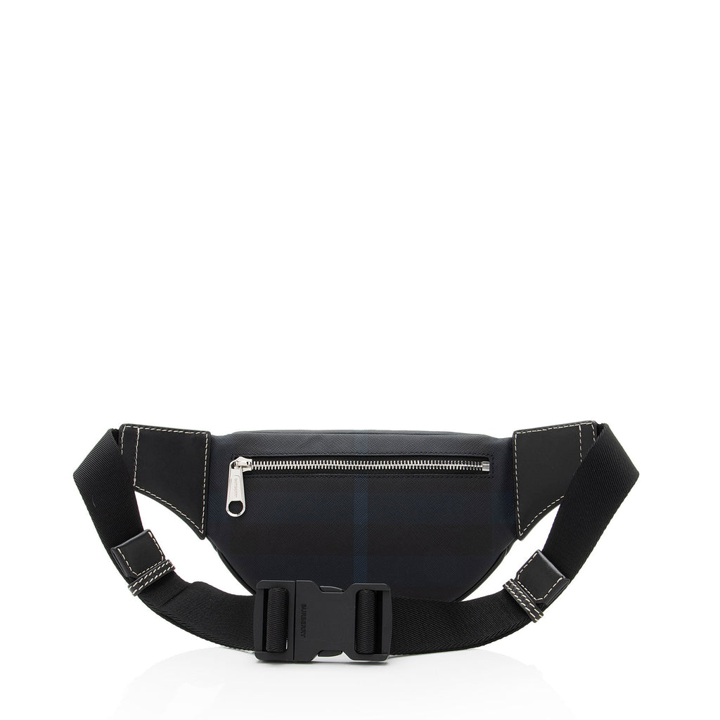 Burberry E-Canvas Check Cason Mini Bumbag (SHF-qTRqOh)