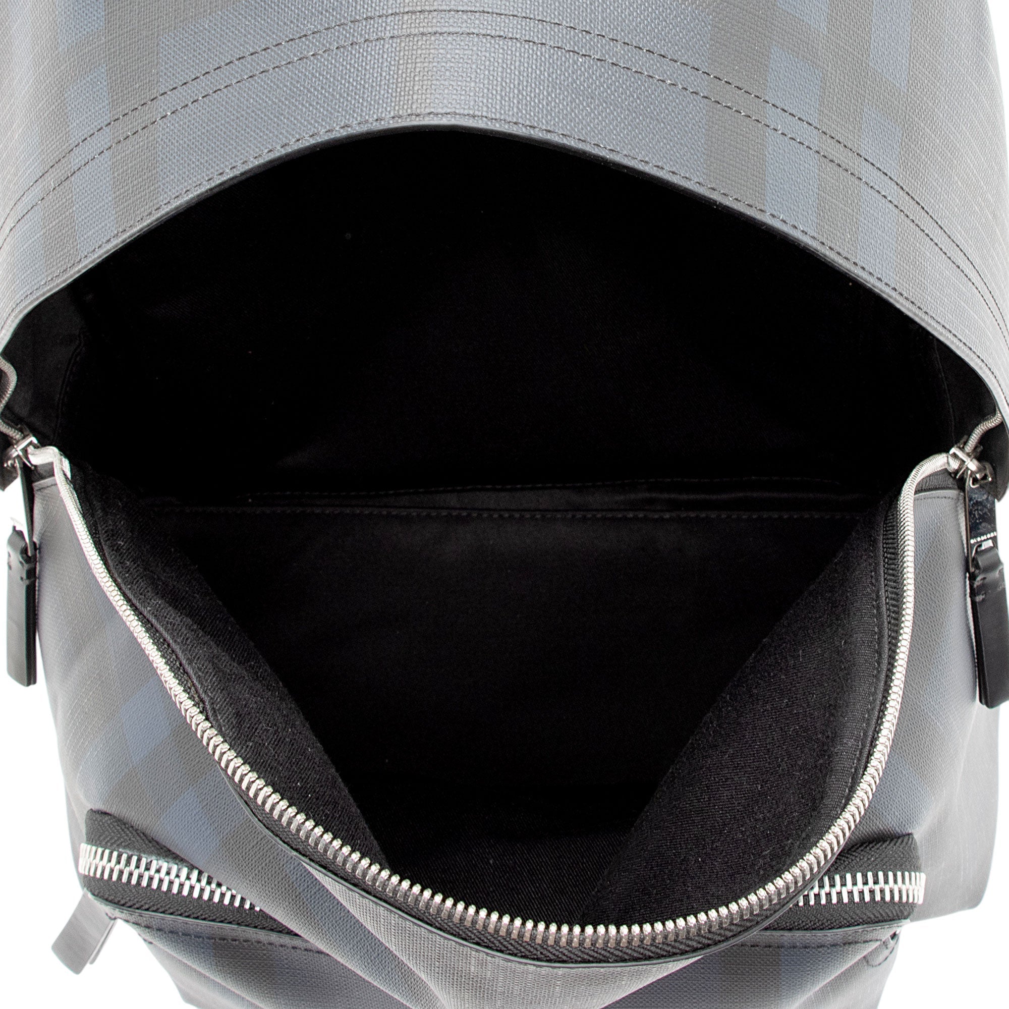Burberry E-Canvas House Check Abbeydale Backpack (SHF-KLoYR6)