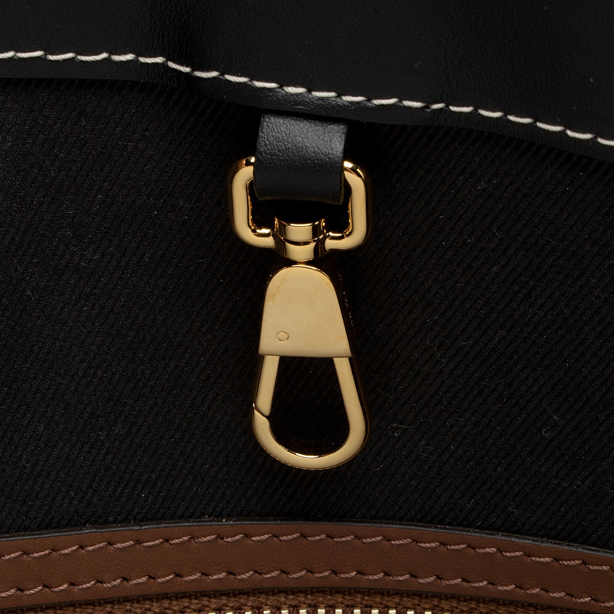 Burberry E-Canvas House Check Denny Medium Tote (SHF-s3ApZG)