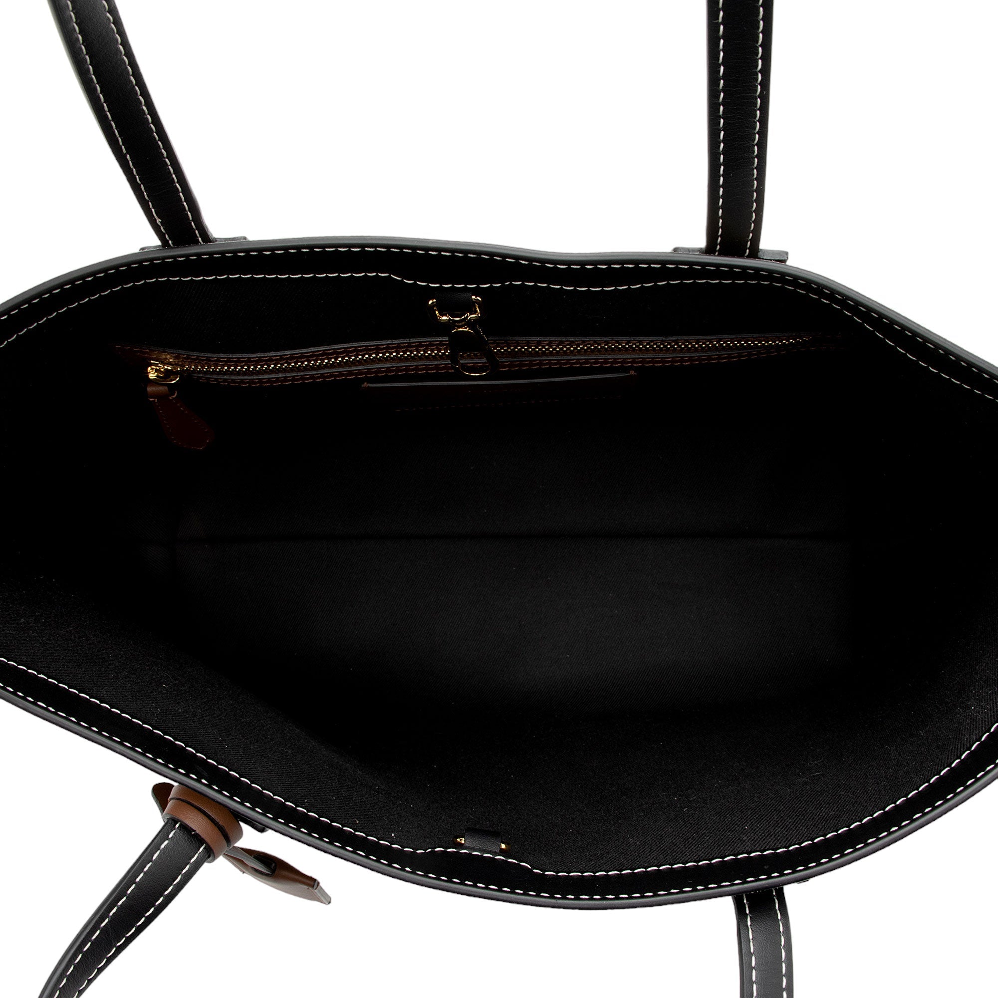Burberry E-Canvas House Check Denny Medium Tote (SHF-s3ApZG)