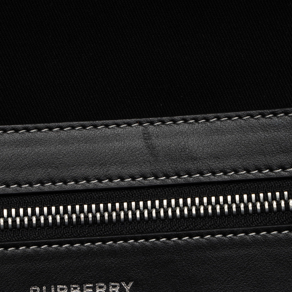 Burberry E-Canvas House Check Jett Backpack