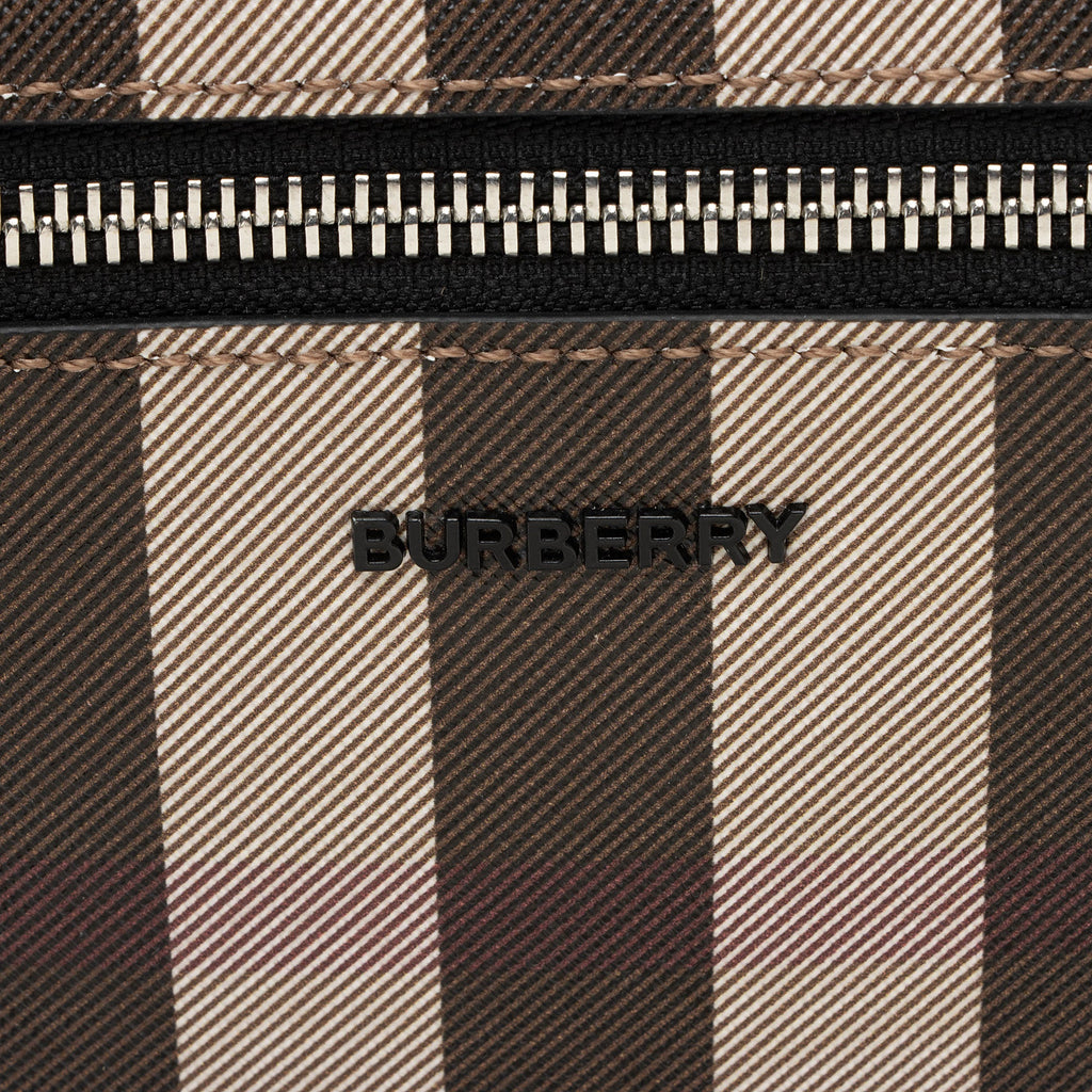 Burberry E-Canvas House Check Jett Backpack