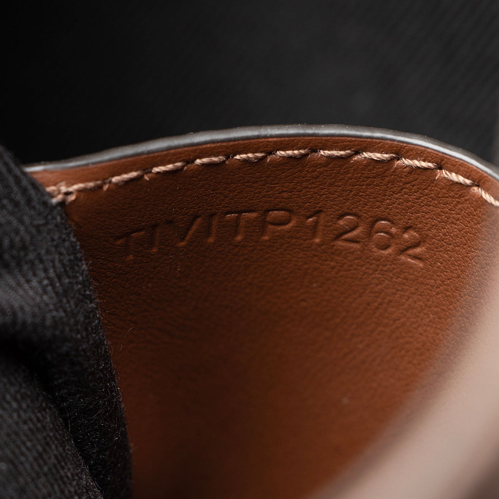 Burberry E-Canvas House Check Small Bucket Bag (SHF-p7mwDf)