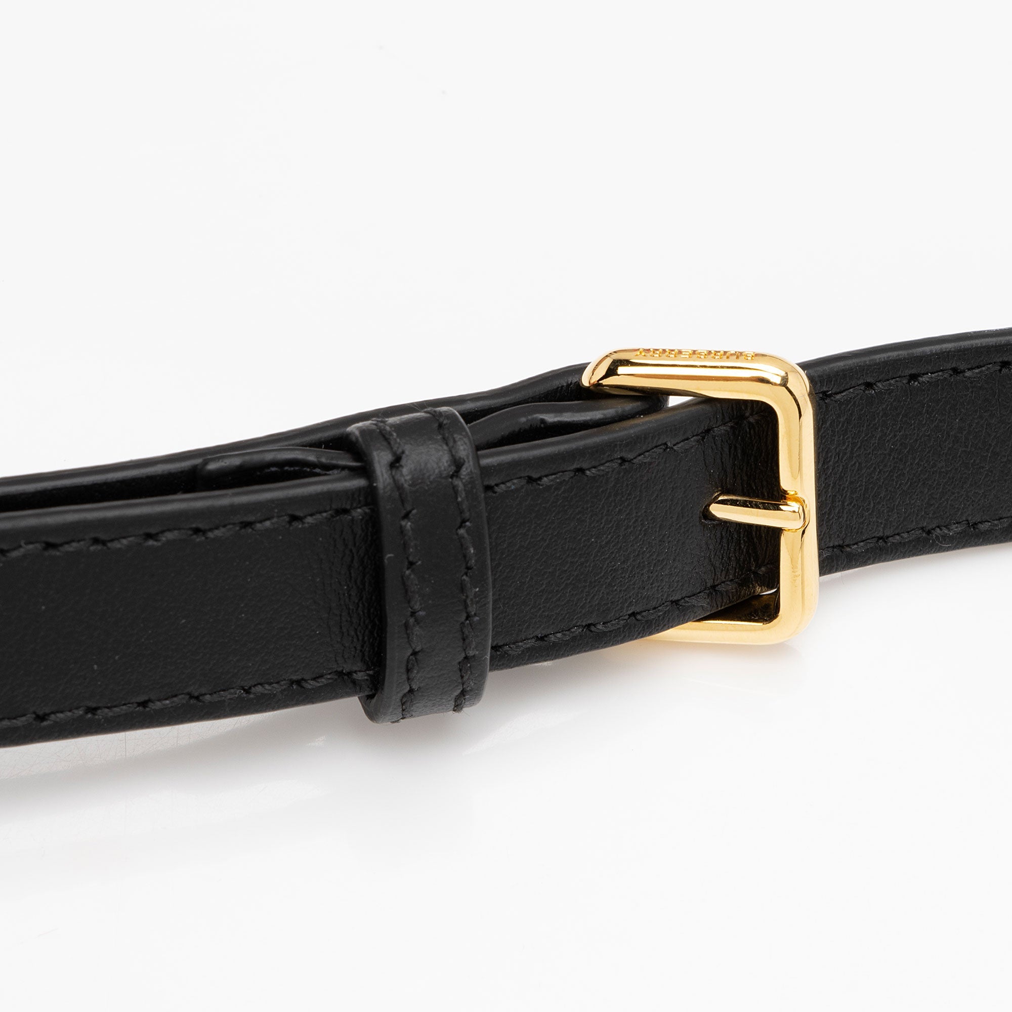 Burberry E-Canvas Icon Stripe Hannah Wallet on Strap (SHF-T6fpoo)