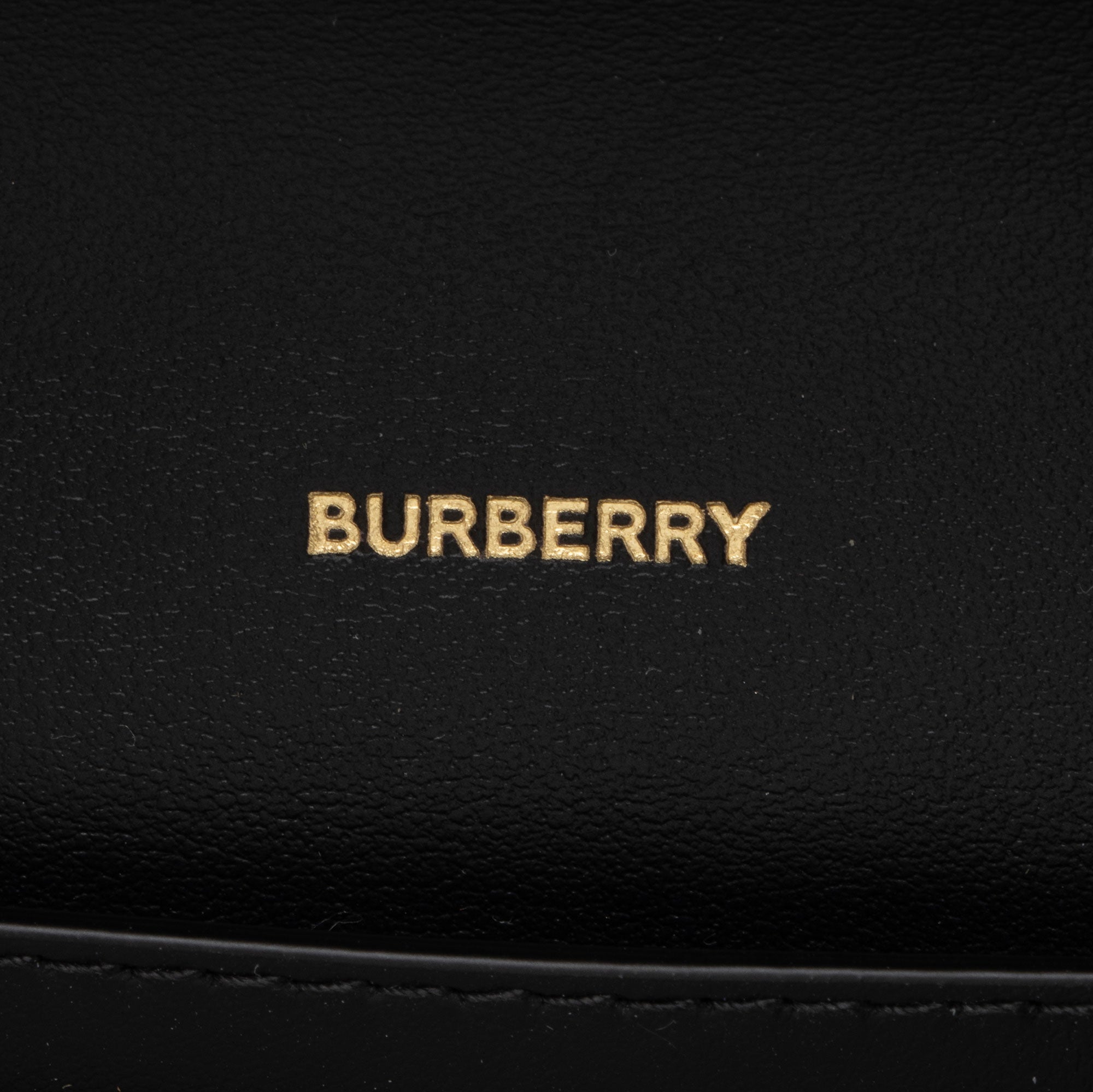 Burberry E-Canvas Icon Stripe Hannah Wallet on Strap