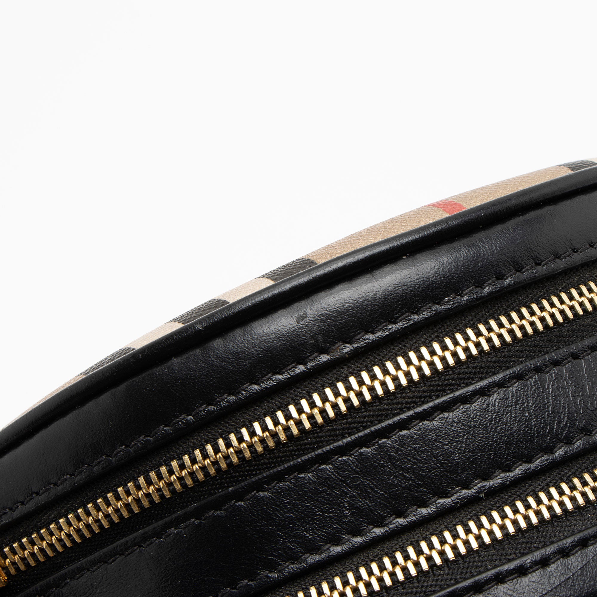 Burberry E-Canvas Icon Stripe Louise Mini Crossbody