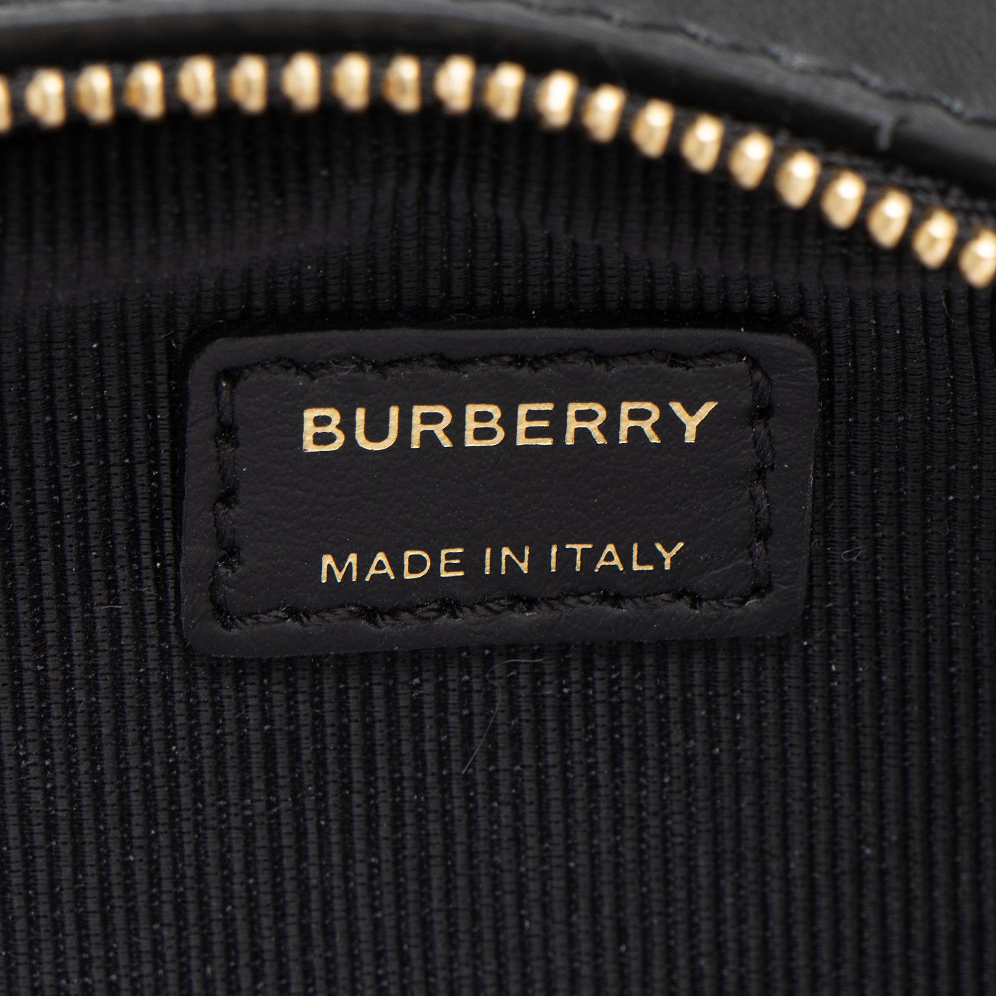 Burberry E-Canvas Icon Stripe Louise Mini Crossbody
