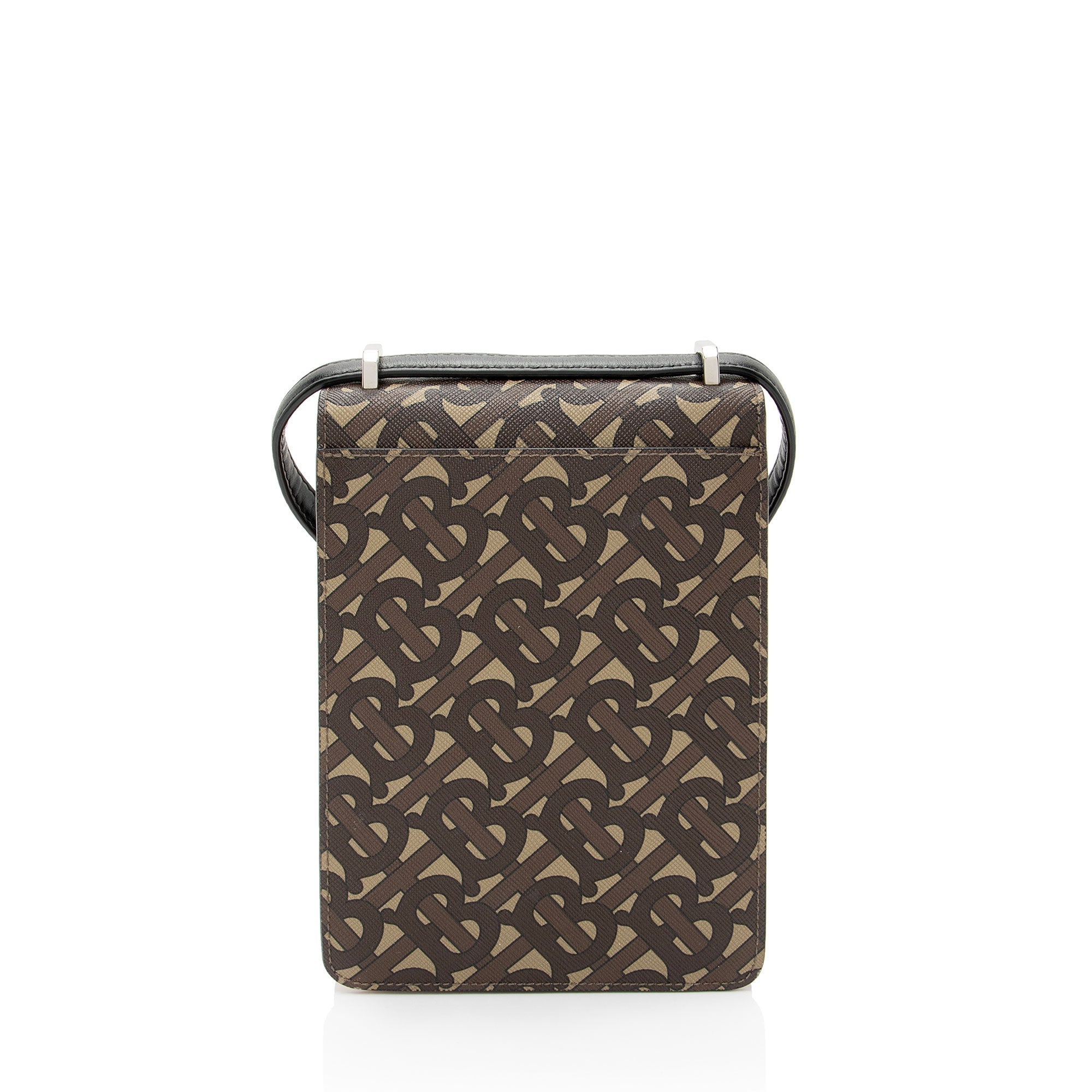 Burberry E-Canvas TB Monogram Robin Mini Messenger