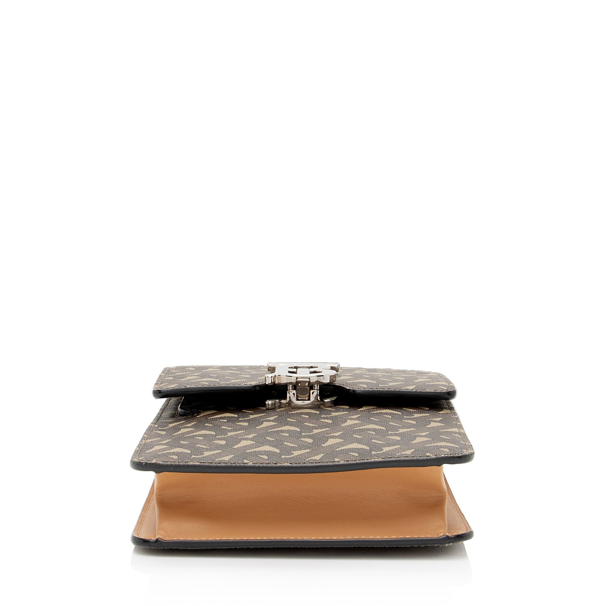 Burberry E-Canvas TB Monogram Robin Mini Messenger
