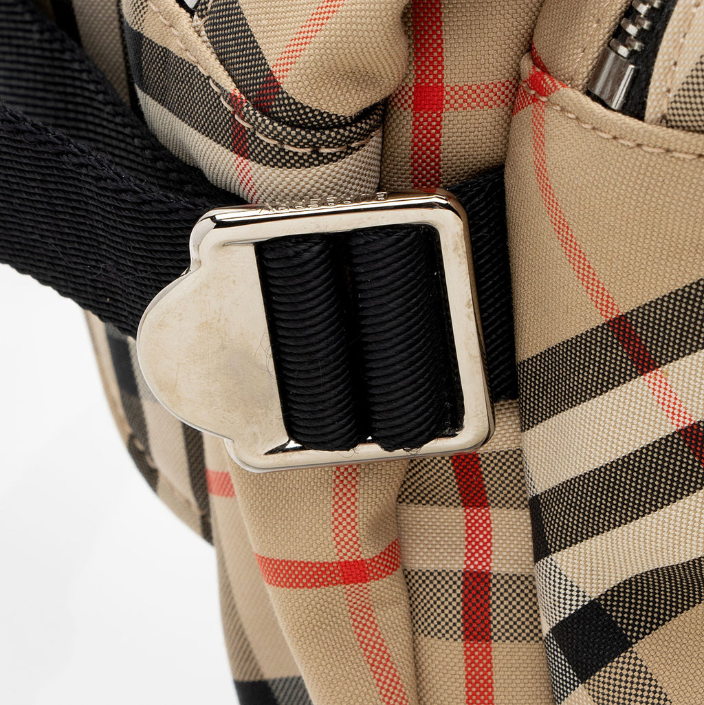 Burberry Econyl Vintage Check Cannon Large Bumbag