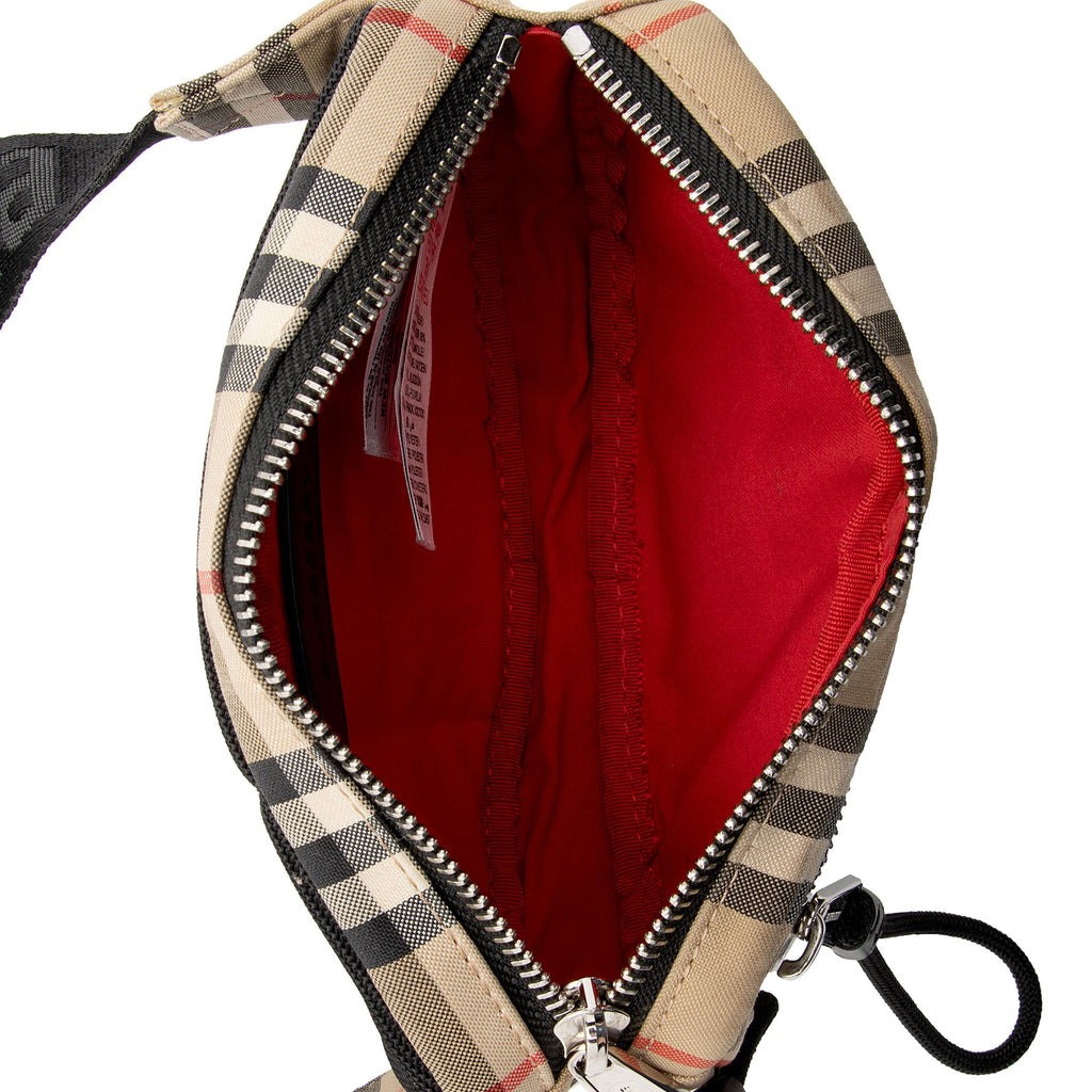 Burberry Econyl Vintage Check Cannon Small Bumbag (SHF-Lbw4F7)