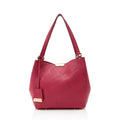 Burberry Embossed Check Leather Canterbury Small Tote (SHF-18609)