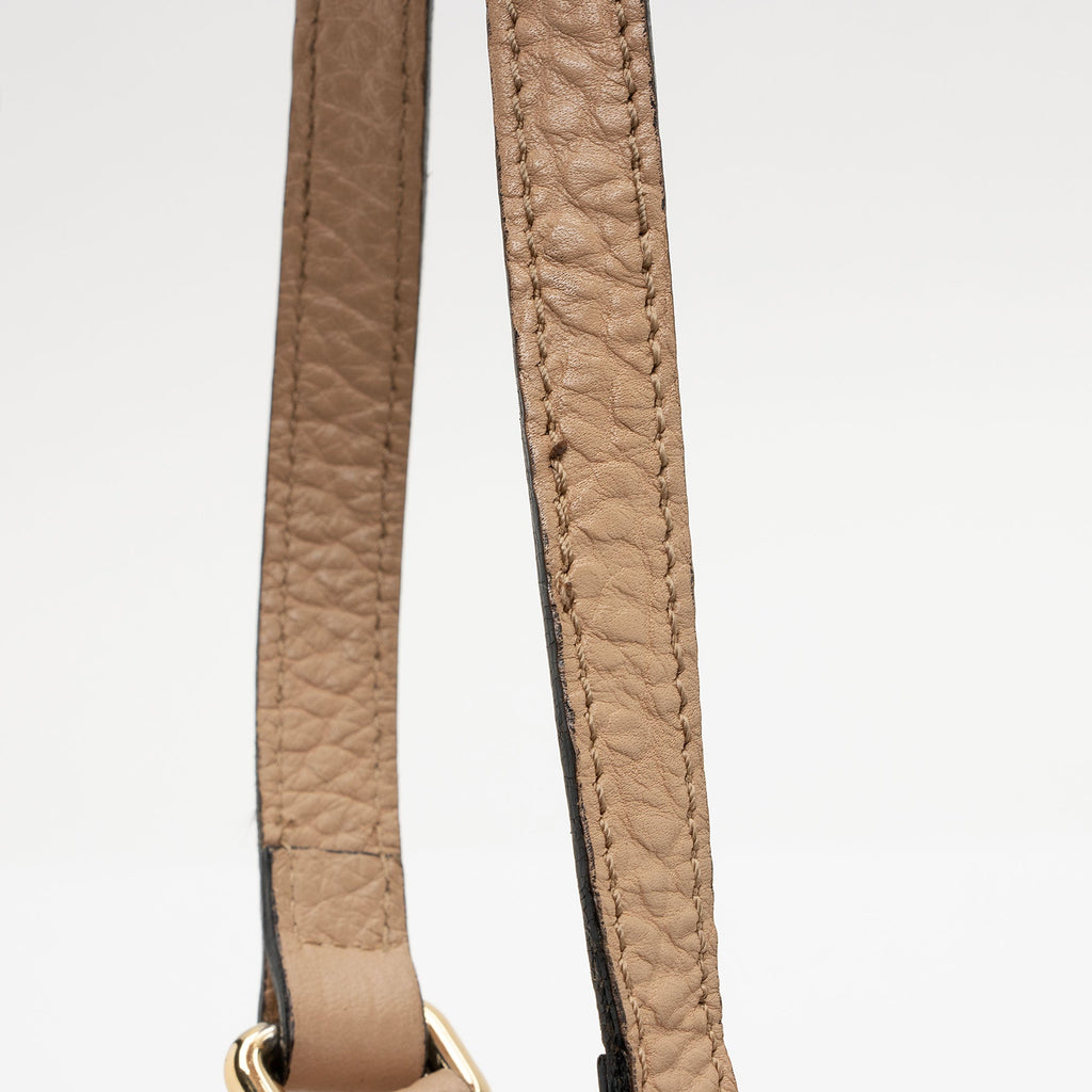 Burberry Embossed Check Leather Canterbury Small Tote (SHF-HNgQeT)