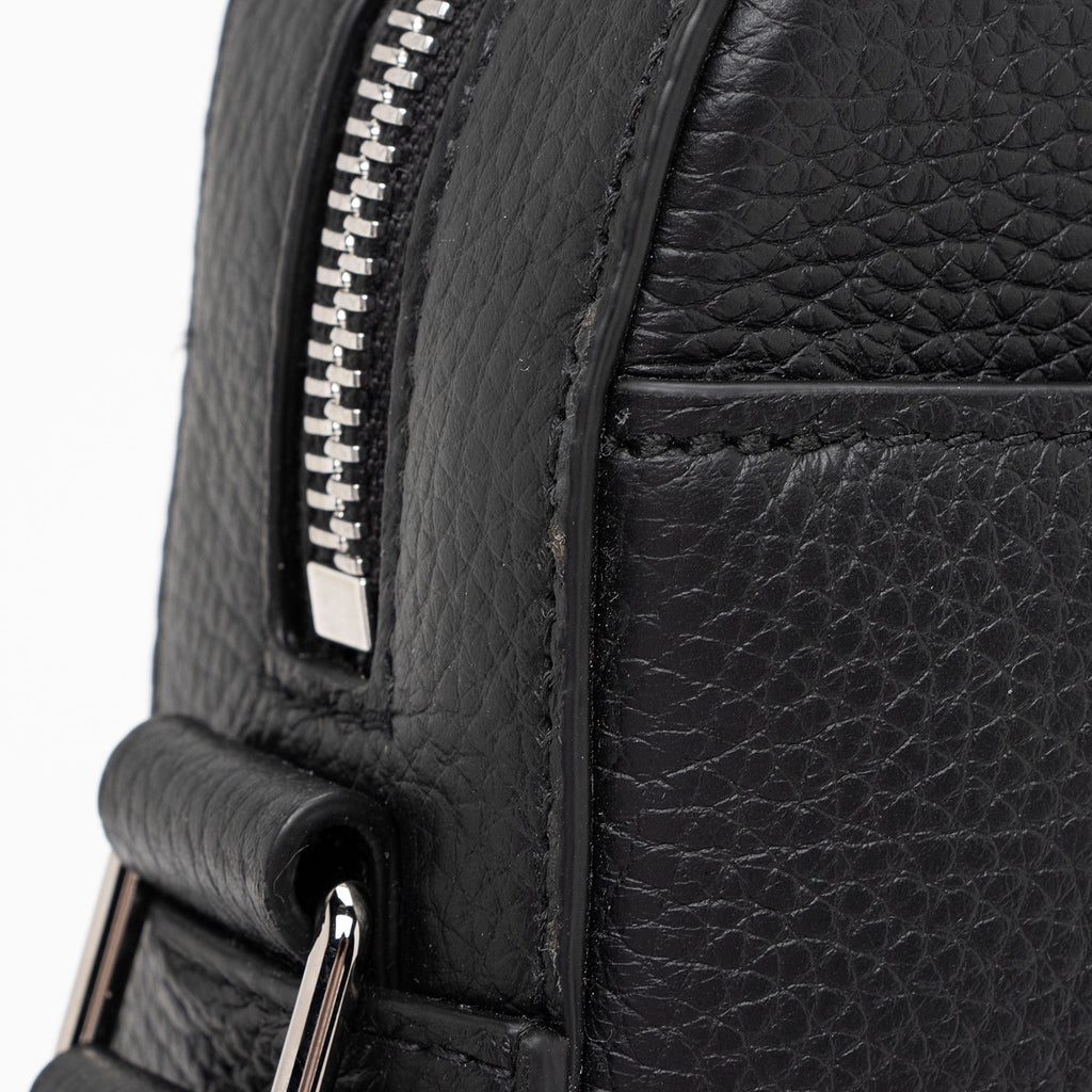 Burberry Embossed Leather Logo Thornton Crossbody Bag (SHF-lKaIAI)