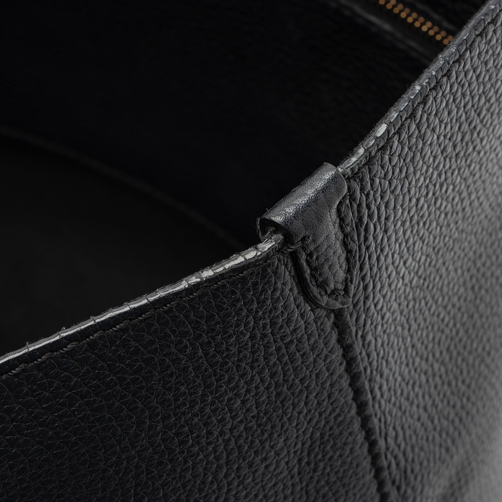 Burberry Embossed Leather Remington Tote