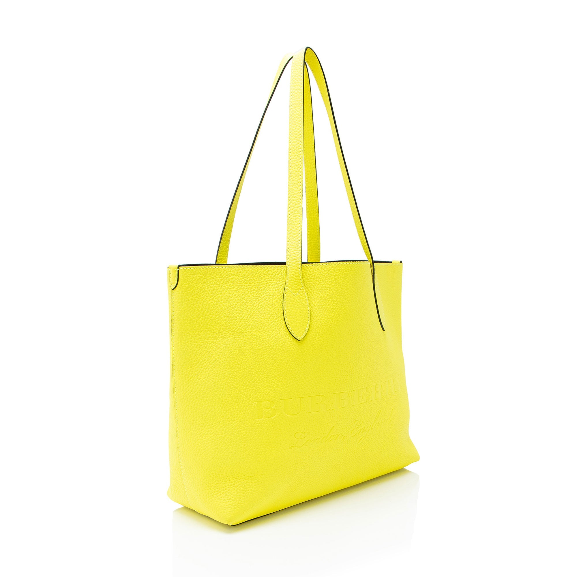Burberry Embossed Leather Remington Tote