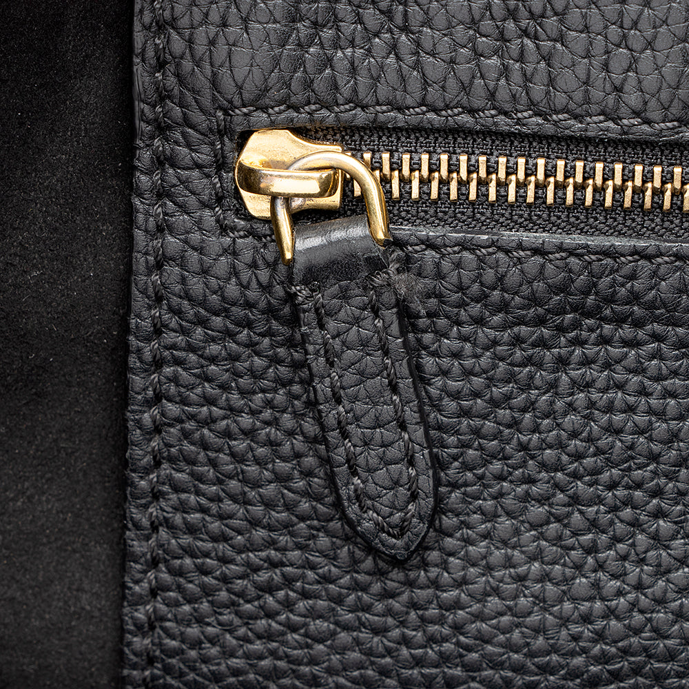 Burberry Embossed Leather Tote (SHF-19039)