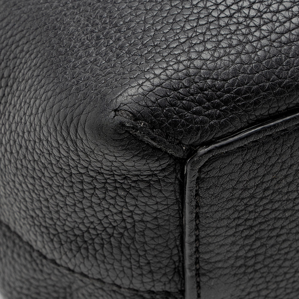 Burberry Embossed Leather Tote (SHF-19039)