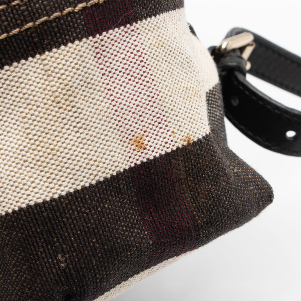 Burberry Giant Check Medium Rucksack Backpack (SHF-2qgLFI)