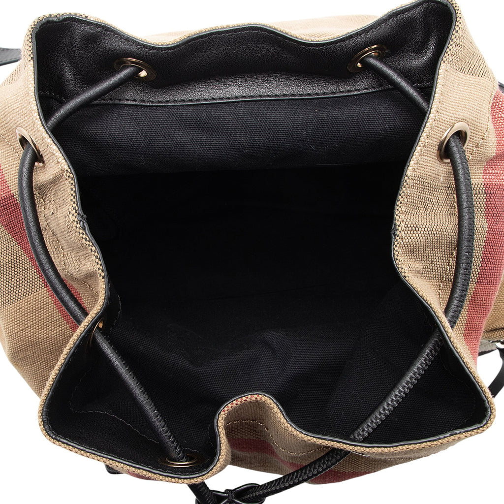 Burberry Giant Check Medium Rucksack Backpack (SHF-2qgLFI)