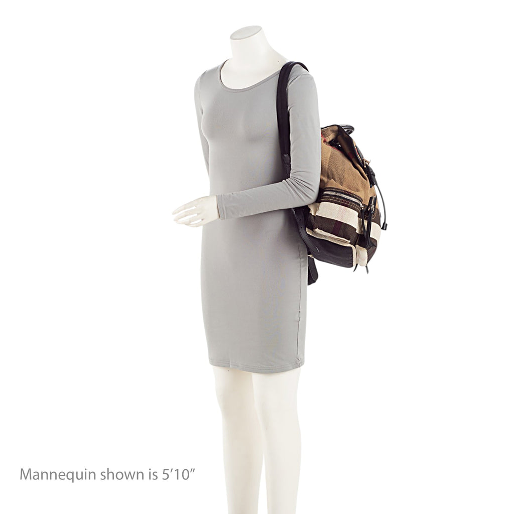 Burberry Giant Check Medium Rucksack Backpack (SHF-2qgLFI)