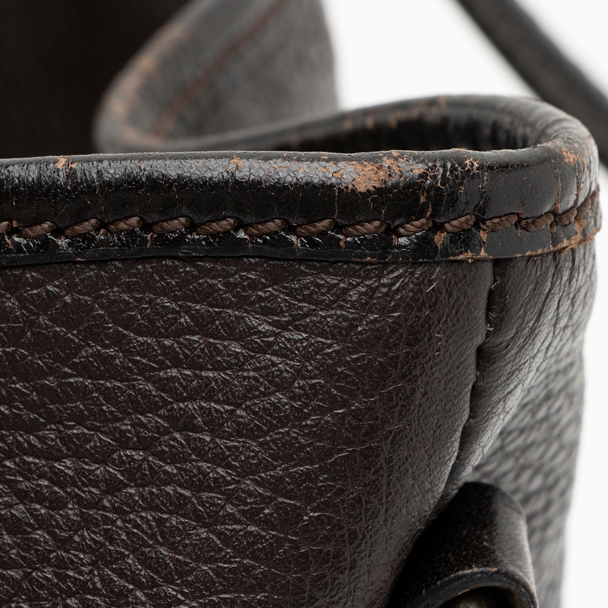 Burberry Grained Leather Canterbury Small Tote (SHF-23799)