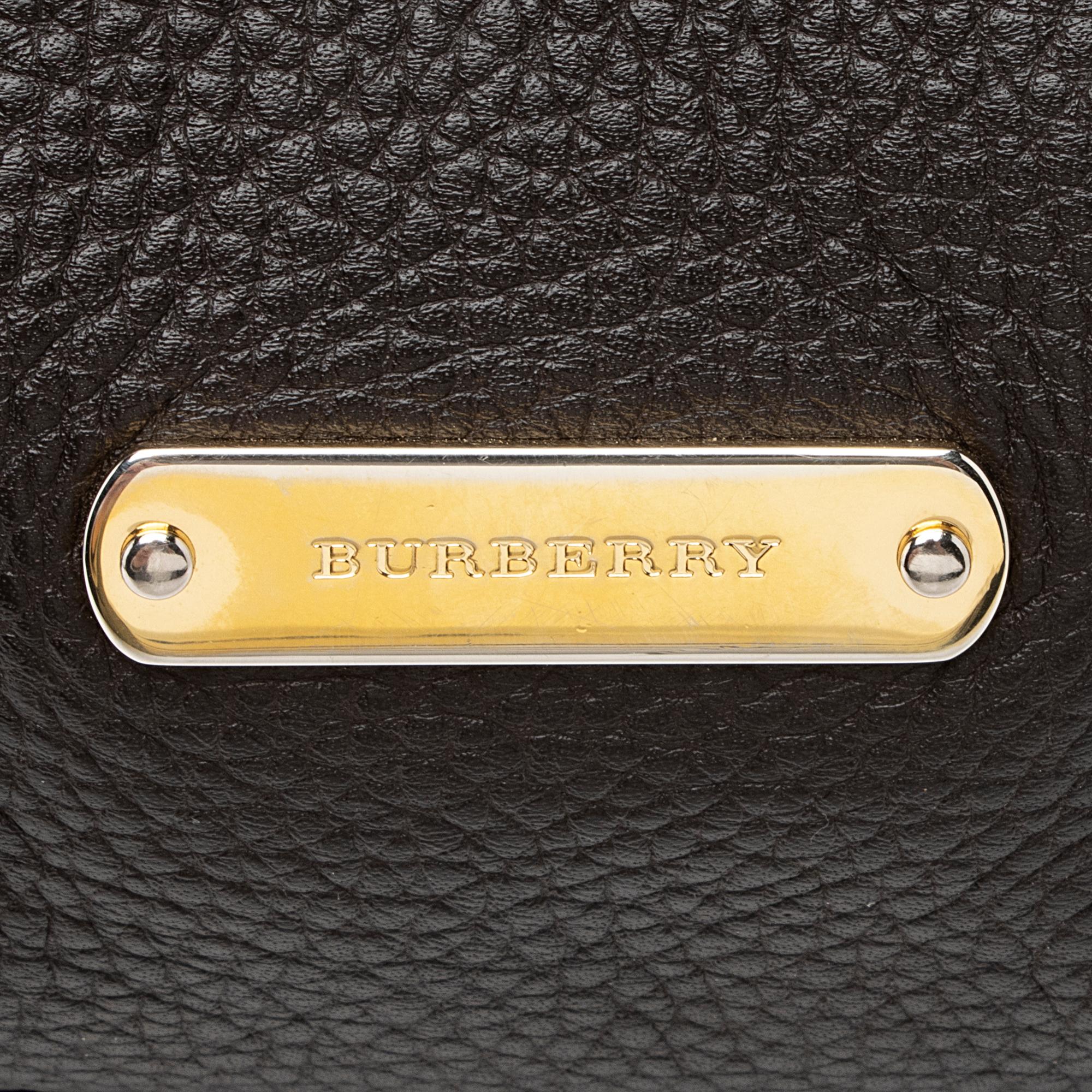 Burberry Grained Leather Canterbury Small Tote (SHF-23799)