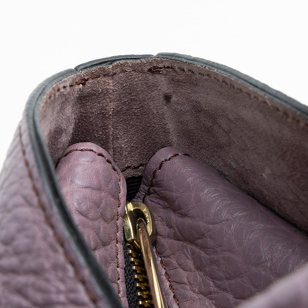 Burberry Grained Leather Dewsbury Medium Tote (SHF-18919)
