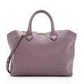 Burberry Grained Leather Dewsbury Medium Tote (SHF-18919)