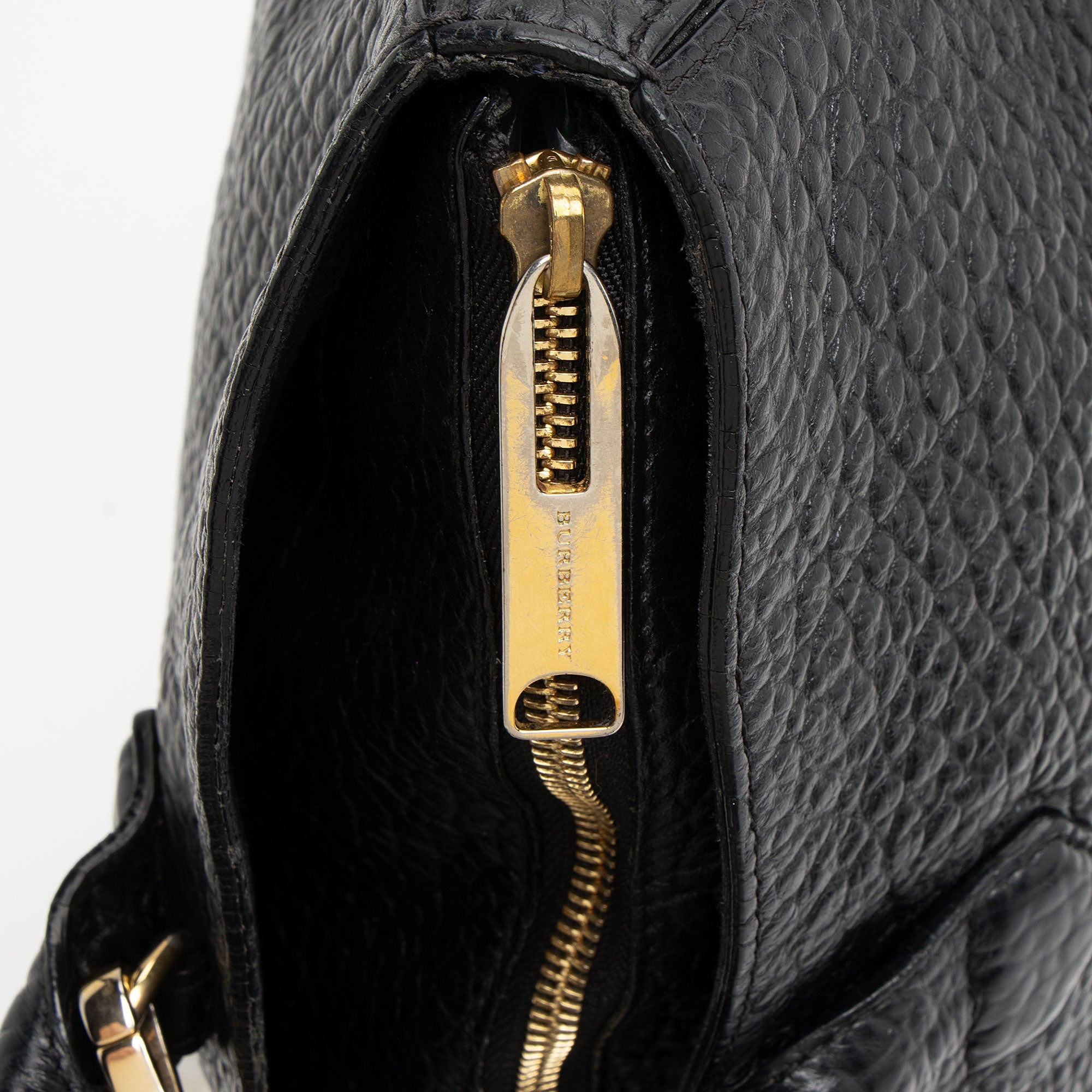 Burberry Grained Leather Dewsbury Tote