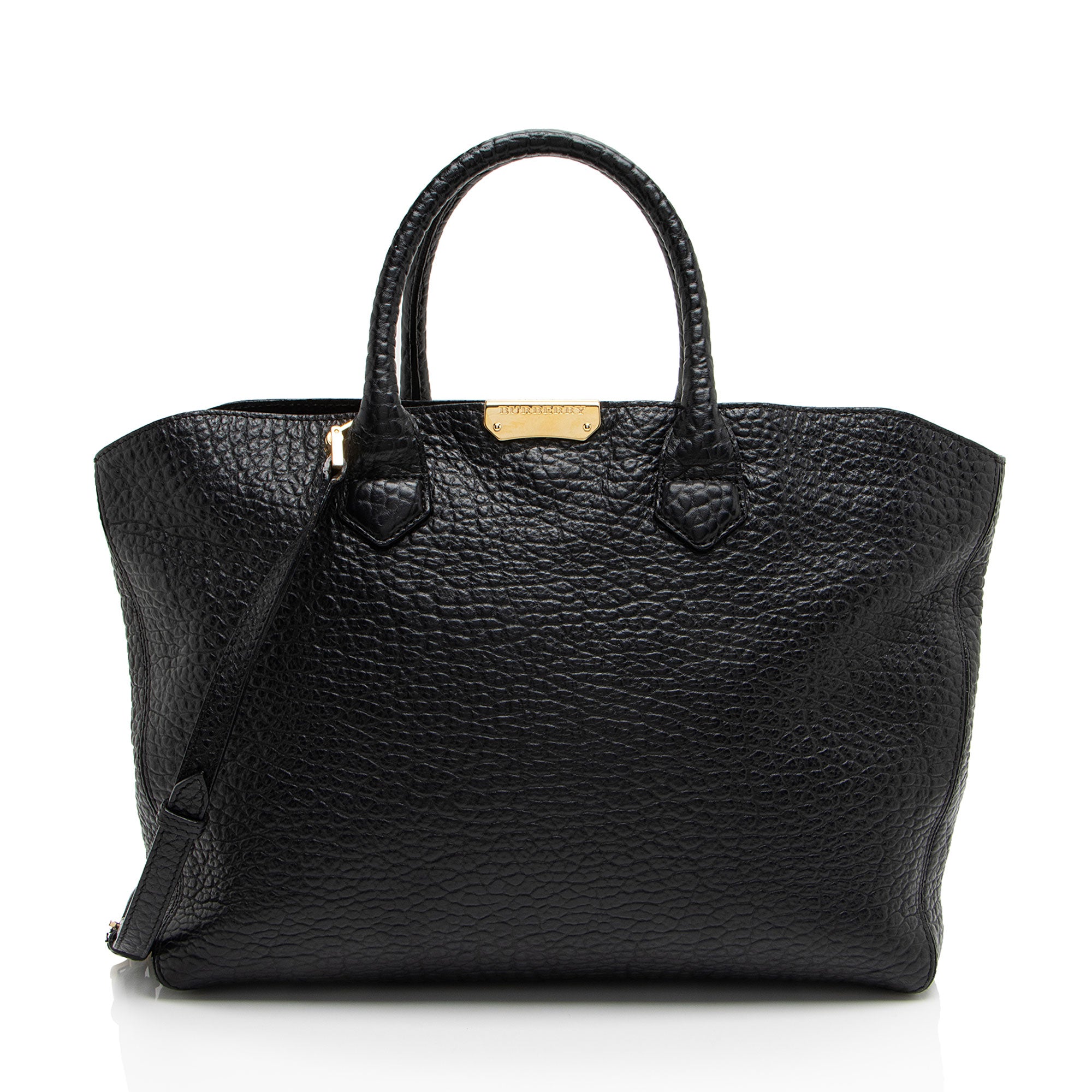 Burberry Grained Leather Dewsbury Tote