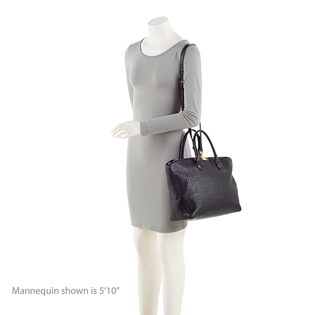 Burberry Grained Leather Dewsbury Tote