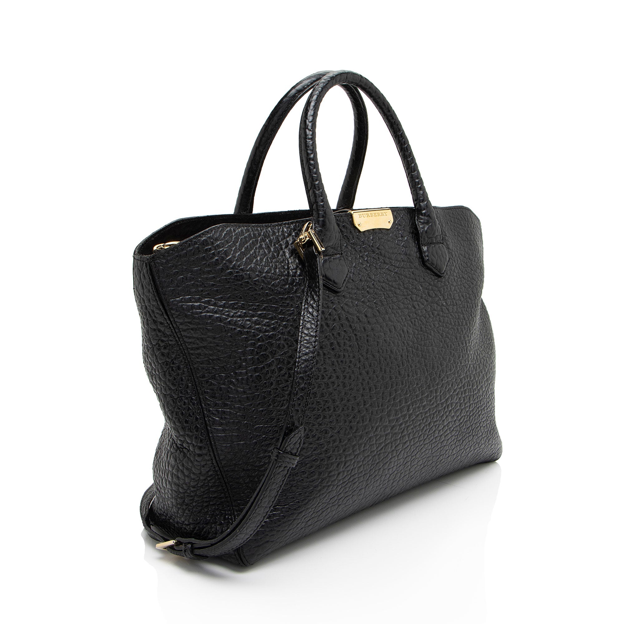 Burberry Grained Leather Dewsbury Tote