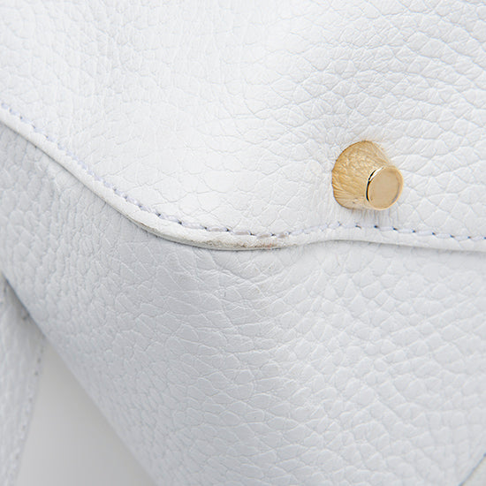 Burberry Grainy Calfskin Greenwood Small Bowling Bag (SHF-l6CAoI)