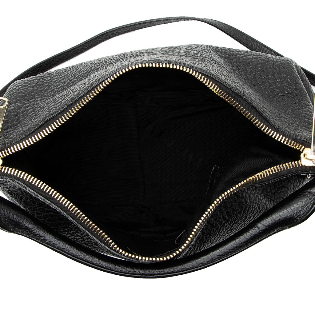Burberry Grained Leather Ledbury Convertible Hobo (SHF-jy9yzD)