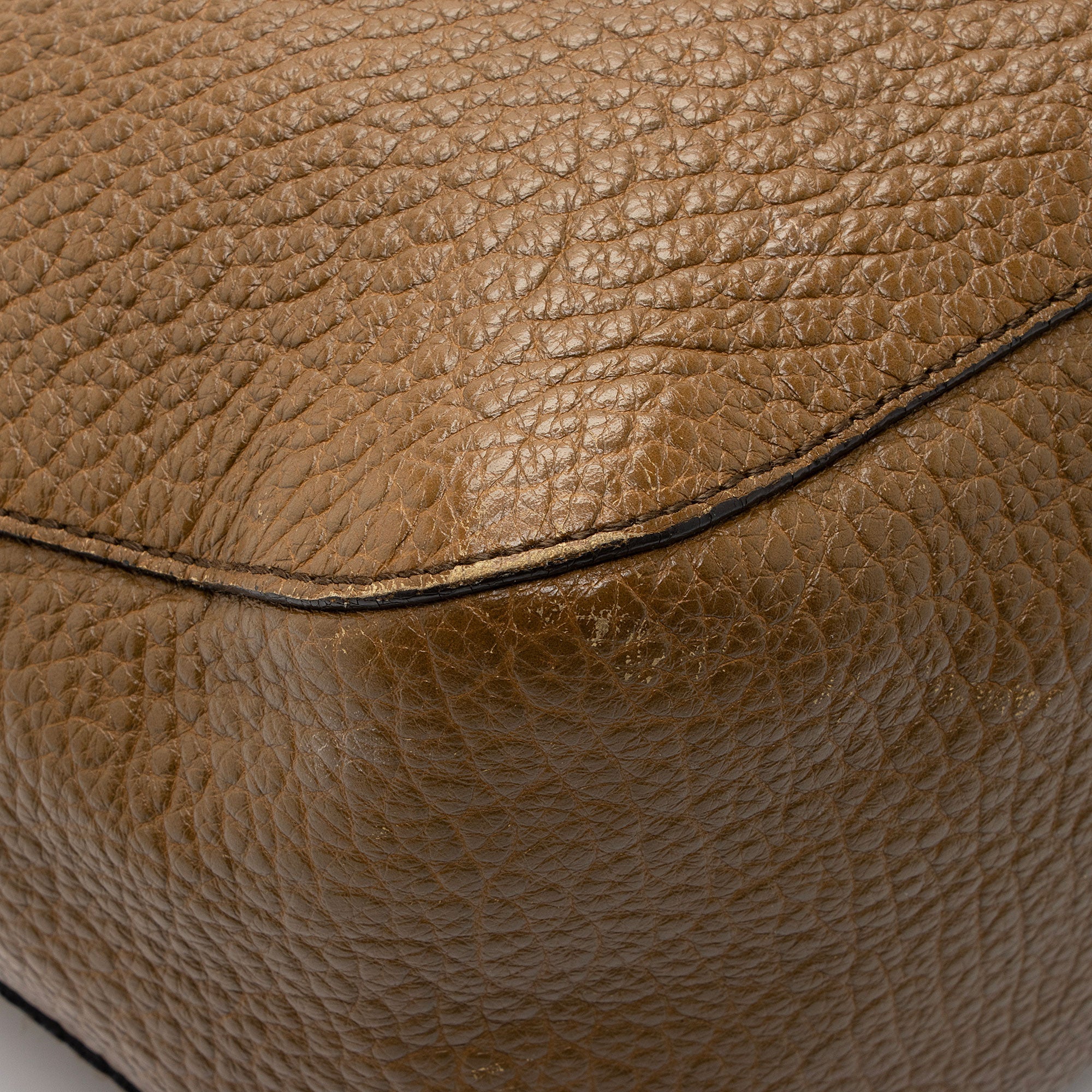 Burberry Grained Leather Ledbury Hobo (SHF-4RlqEs)