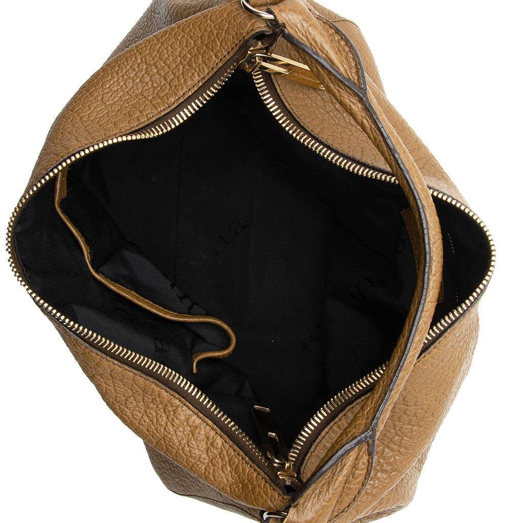 Burberry Grained Leather Ledbury Hobo (SHF-4RlqEs)