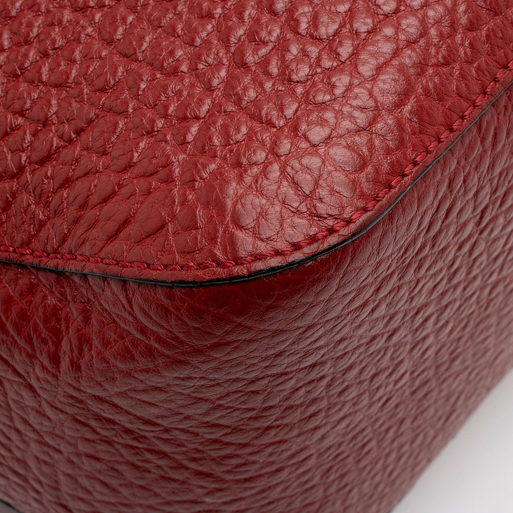 Burberry Grained Leather Ledbury Hobo