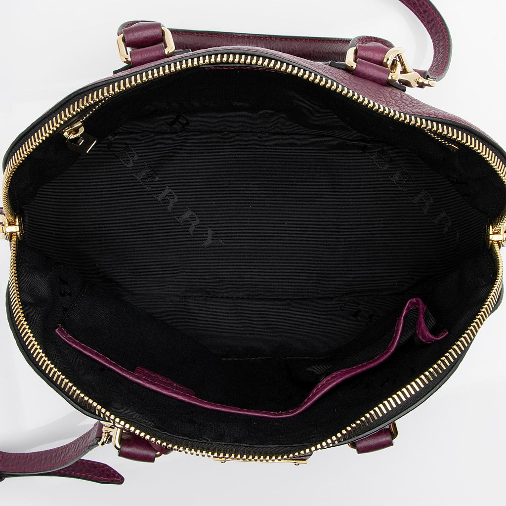 Burberry Leather Orchard Small Satchel (SHF-23801)