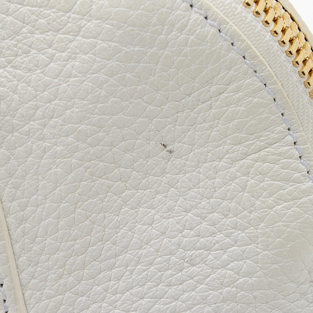 Burberry Grainy Calfskin Greenwood Small Bowling Bag (SHF-l6CAoI)