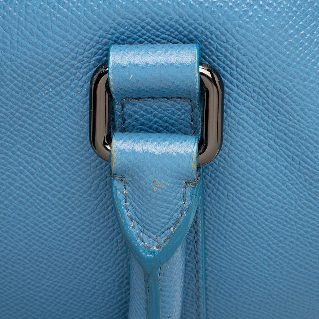 Burberry Grainy Calfskin Newburg Small Briefcase (SHF-jfBKQ8)