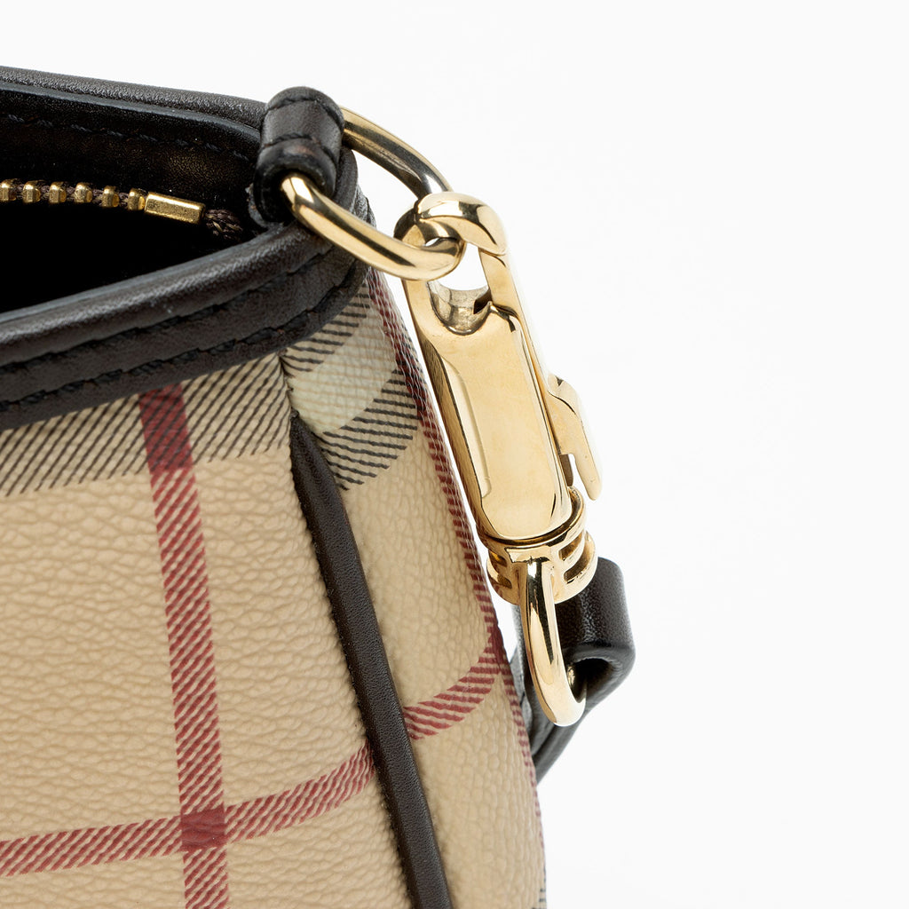 Burberry Haymarket Check Aston Shoulder Bag