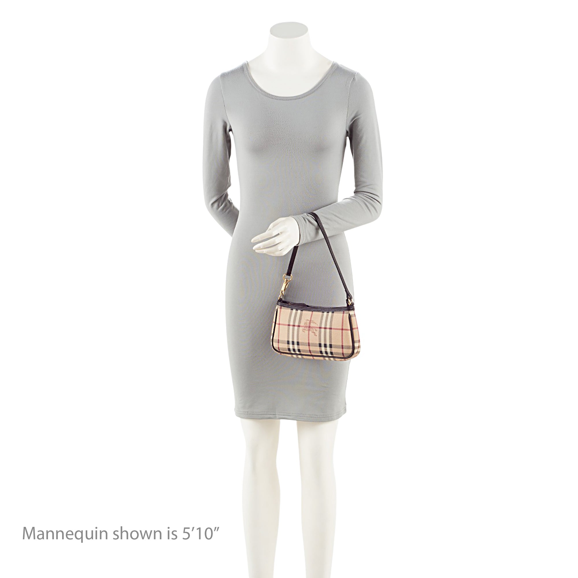 Burberry Haymarket Check Aston Shoulder Bag