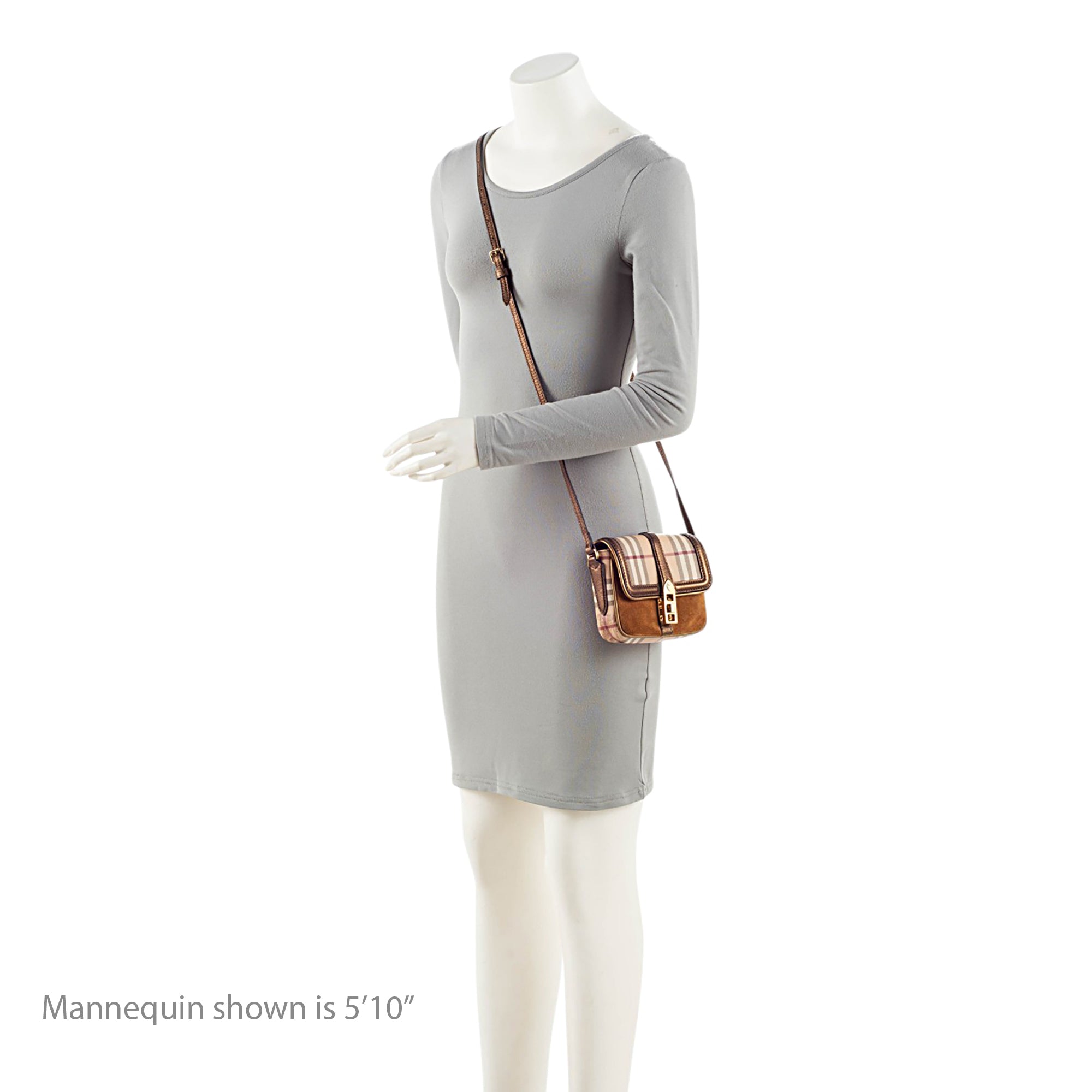 Burberry Haymarket Check Berkeley Mini Crossbody