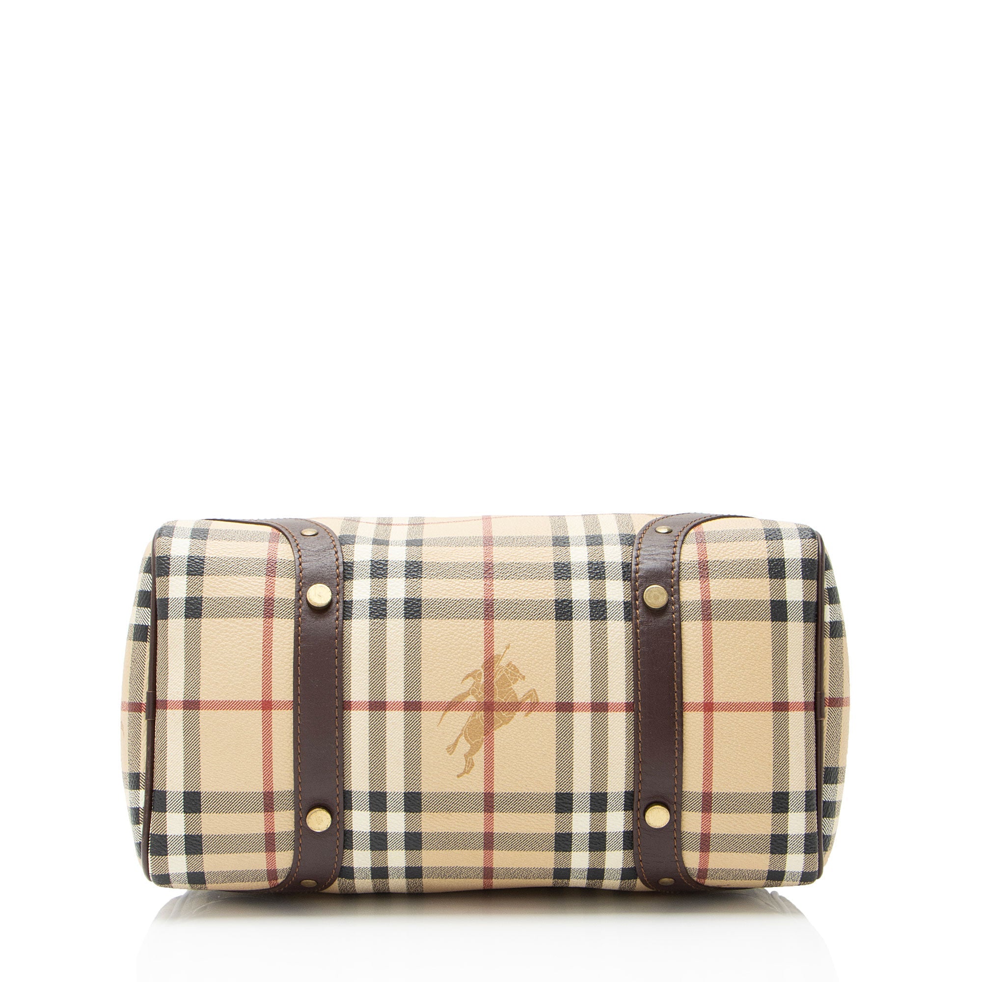 Burberry Haymarket Check Bowling Bag