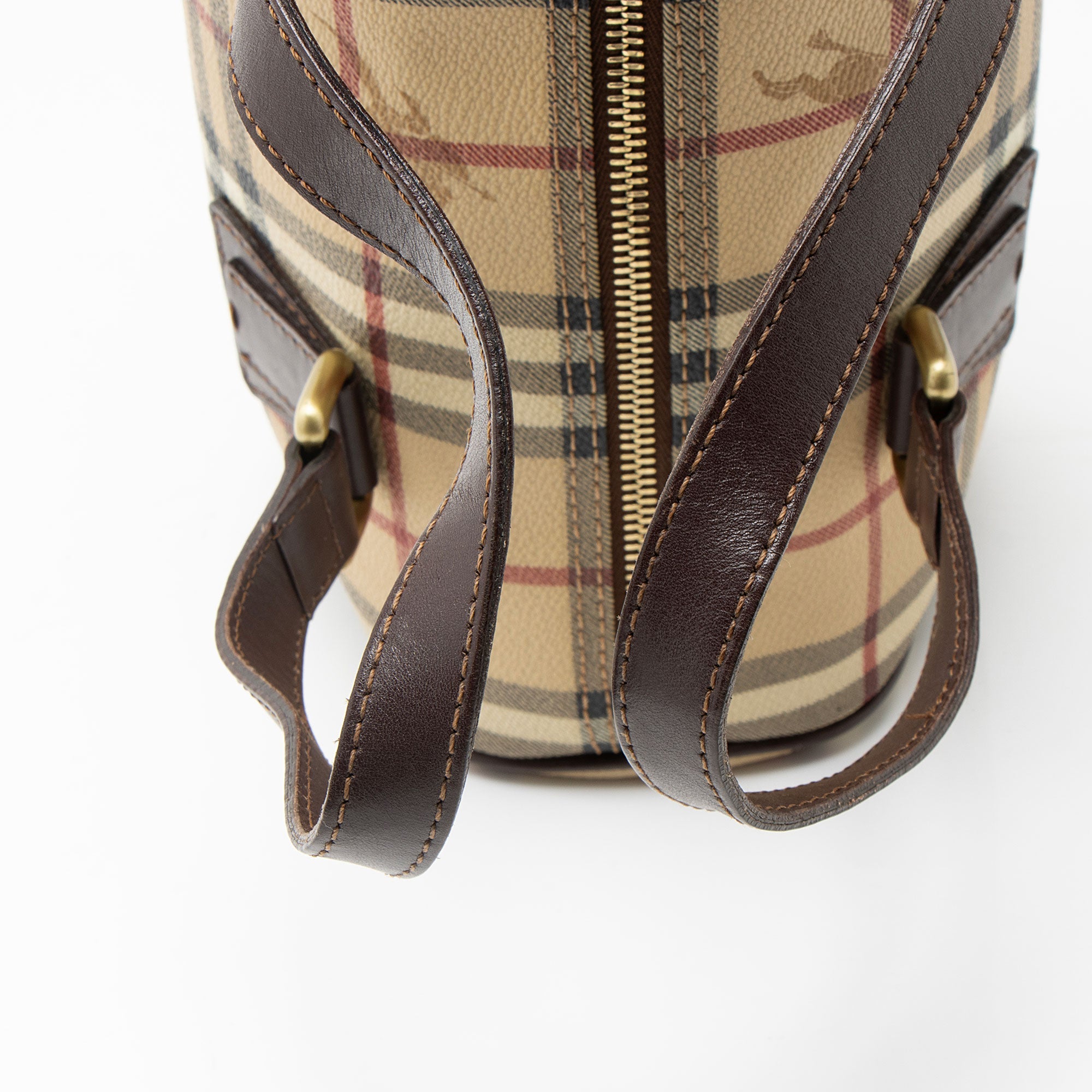 Burberry Haymarket Check Bowling Bag